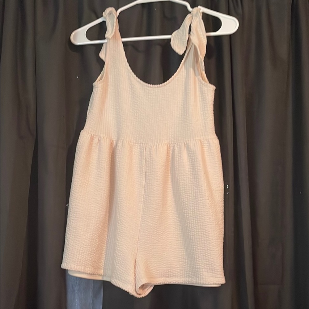 Urban Outfitters Cream Bodysuit One Piece